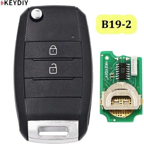 KEYDIY B series B19-2 universal 2 button KD remote control for KD200 KD900 KD900+ URG200 KD-X2 mini KD for KIA style