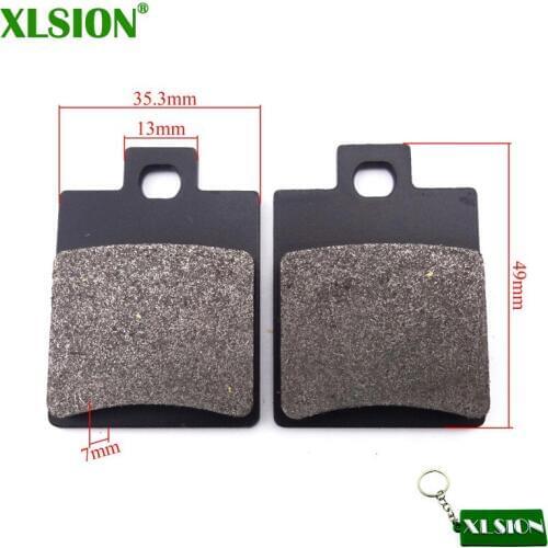 XLSION Disc Brake Caliper Pads Shoes For ATV Quad Pit Dirt Bike 150cc 200cc 250cc 300cc Taotao Sunl Roketa 4 wheeler