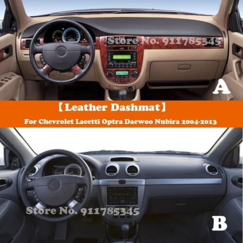 Suede Leather Dashmat Car-Styling Dashboard Cover Pad For Chevrolet Lacetti Optra Daewoo Nubira Gentra Suzuki Reno Forenza J200