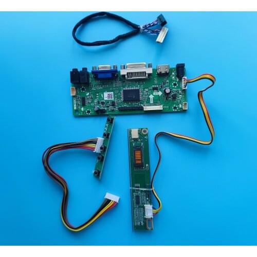 2019 For HDMI N154I2/N154I2-L01/N154I2-L02 VGA LCD M.NT68676 DIY Controller board Kit DVI 1280X800 15.4" card panel Screen