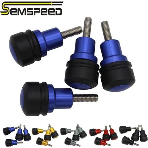 4x M6 Screws Bolt For Aerox155 NVX155 125 FORCE 155 MT-07 MT-09 FJ09 XSR900 CNC 6mm Front Fork Frame Slider Screw Bolt Protector