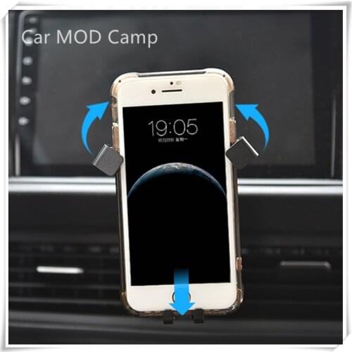 For VW Volkswagen Jetta Mk7 2019 2020 Car Air Vent Mount Smart Phone Holder Stand Mobile Phone Stable Cradle