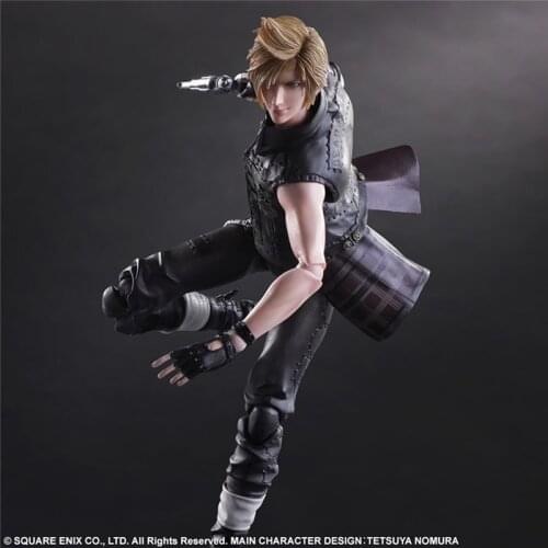 Final Fantasy Prompto Argentum Action Figure Play Arts Toy