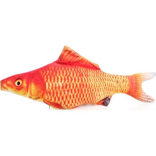 20cm Simulation Fish Plush Animals Toys Pillow Plush Toys Funny Pet Animal Toys Simulation Fish Catnip Toy