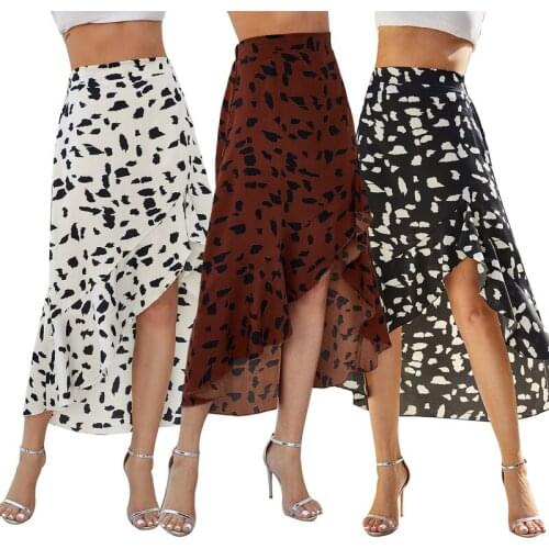 LuckBN Asymmetrical Skirts