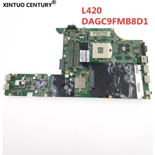For Lenovo L420 L421 Laptop Motherboard FRU 63Y1803W 216-0809024 GPU DAGC9FMB8D1 Mainboard Tested
