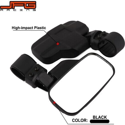 Motorcycle 1.75" or 2" Rearview Mirrors Rear View Mirror Clamp Set For Polaris Rangers RZR YAMAHA John Deere Gator XUV HPX RSX