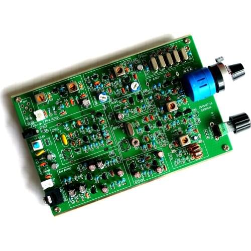 DIY Kits Single Sideband Short Wave Radio Receiver SSB CW Receiver 78L08 Voltage Regulator Chip Discrete Circuit