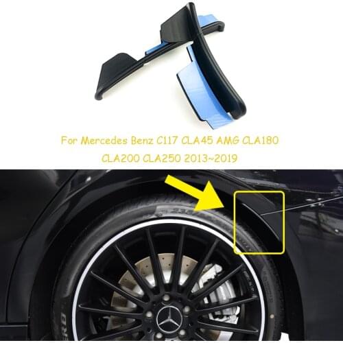 For Mercedes CLA C117 CLA45 AMG CLA180 CLA200 CLA250 2013-2019 Car Rear Bumper Cover Trim Fender Flare Extension Wheel Eyebrow