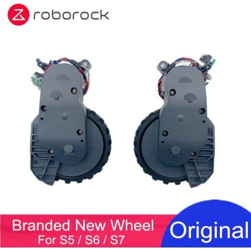 Original Roborock S5 Max S6 Pure S7 Walking Wheels Left V201109DM Right V201225DM Robot Vacuum Cleaner Accessory Parts Optional