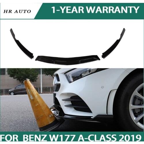 FIT FOR BENZ W177 A-CLASS 2019 SPORTS HIGH QUALITY FRONT LIP BUMPER