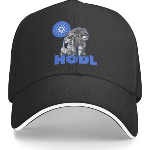 Cardano ADA HODL Astronaut Promo Mens and Womens cap Print Anime Golf sun Graphic Cool cap