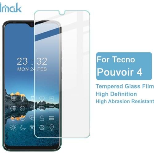 For Tecno Pouvoir 4/Pouvoir 4 Pro/SPARK 5 Air/SPARK 6 Air H Tempered Glass IMAK Transparent explosion-proof Screen Protector