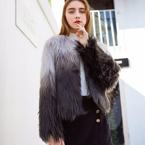 Fur Coats For Women Winterwear Womens Coat Artificial Fur Coat Sheepskin Coat Drape Womens Coat Womens Warm Coat Hairy Jacket