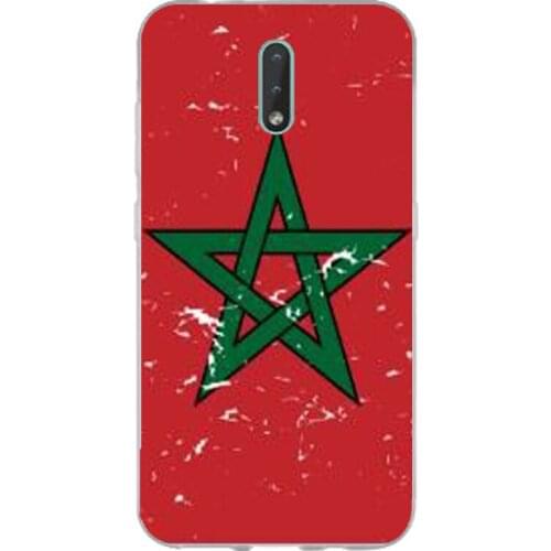 225FG Morocco Flag gift Soft Silicone Tpu Cover phone Case for Nokia 2.1 2.3 3 3.1 4.2 5 5.1 Plus 7.2 6 8