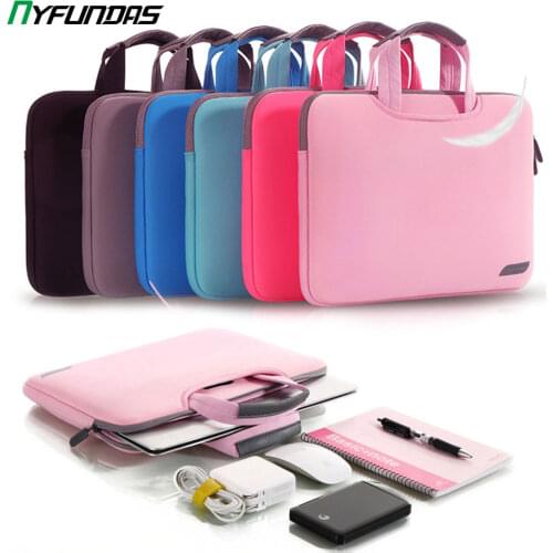 Laptop Bag Notebook Case Cover Computer Sleeve for MacBook Pro Mac Book Air Retina HP Lenovo Dell 11 13 14 15 15.6 15.4 16 inch