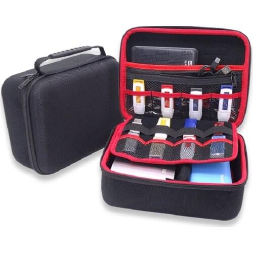 3.5 inch Large Size Digital Gadget Bag Neoprene Travel Organizer VR Case HDD, camera For Focusrite scarlett 2i2