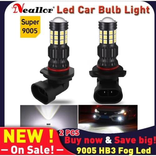 HB3 9005 Led 12v Super Bright Canbus H11 H9 H8 Pairs Fog Lights Auto Headlight Ice Bulbs Car Diode Lamps For Skoda Octavia Audi