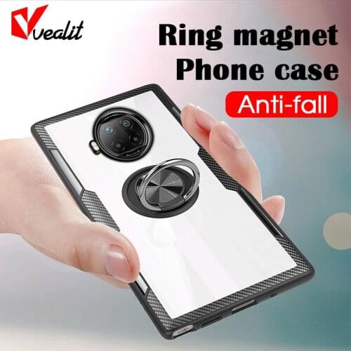 Shockproof Ring Holder Magnetic Case for Xiaomi 11 10 X3 NFC F3 F2 Phone Cover Redmi Note 10 10s 8 8T 9T 7 9S 9 Pro Max K30 K40