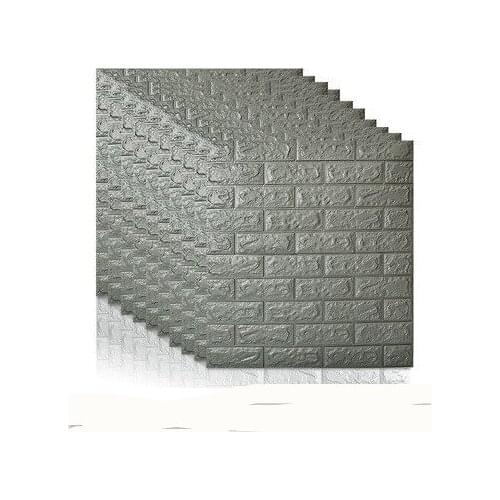 3D Stone Brick Wall Sticker Imitation Brick Bedroom Decoration Waterproof Self-adhesive Wallpaper For Living Room TV Backdrop