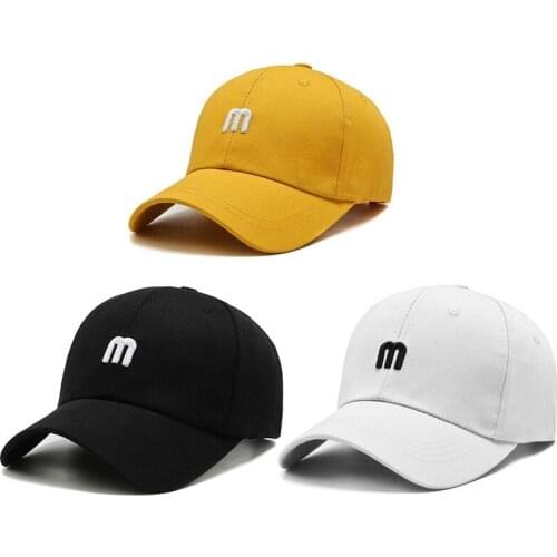 4-Seasons Unisex Baseball Caps Casual Style Cotton Letter Pattern Outdoor Street Sports Fashion Girl Boy Hats