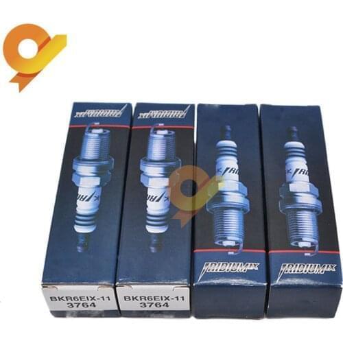 4pcs IK16 BKR6EIX-11 IRIDIUM POWER Spark Plug For Toyota Nissan Honda Mazda Mitsubishi Hyundai Subaru Jeep Audi Vw Bmw Ford
