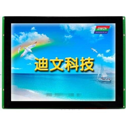 DMT80600K080_07WT 8 inch industrial serial interface screen Reliable high-end industrial control panel Indoor use