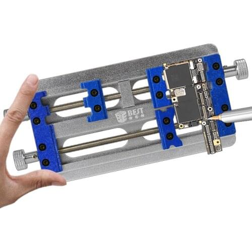 BST-001k Mobile Phone Motherboard Repair Fixture Fixture Welding Circuit Board Fixing Tool Chip Universal Dual Bearing Fixture