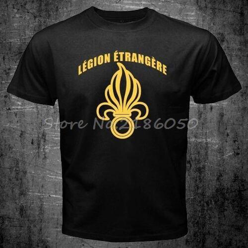 French Foreign Legion Special Forces World War Army T Shirt Tshirt Homme Camisetas Mens Swag Tees