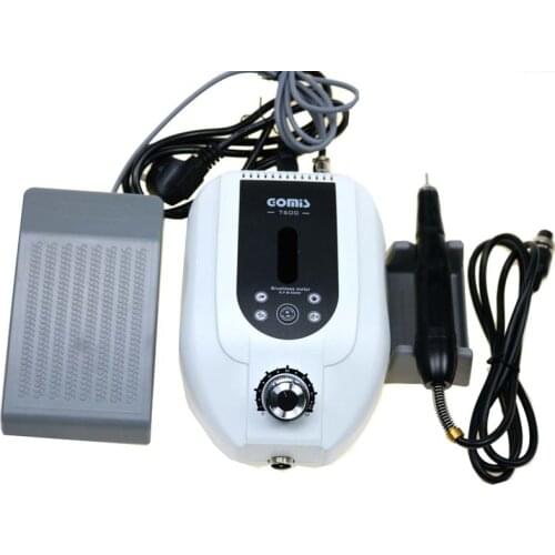 GOMIS-T600 Dental Lab Brushless Grinder Strong Electric Micromotor Machine Motor Handpiece for Polishing Sculpture Polisher