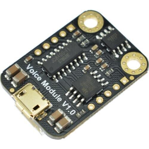 DFRobot Gravity: UART MP3 voice module supports MP3 and WAV hardware decoding