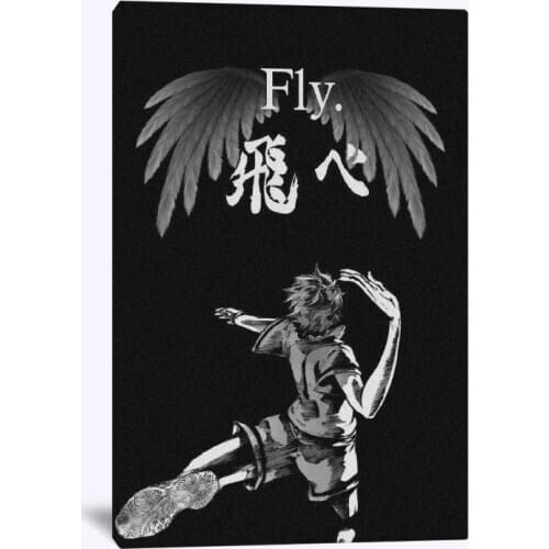 Hinata Shouyou Haikyu!! Anime Modular Pictures Canvas Wall Art Paintings Printed Posters Living Room Home Decoration No Frame