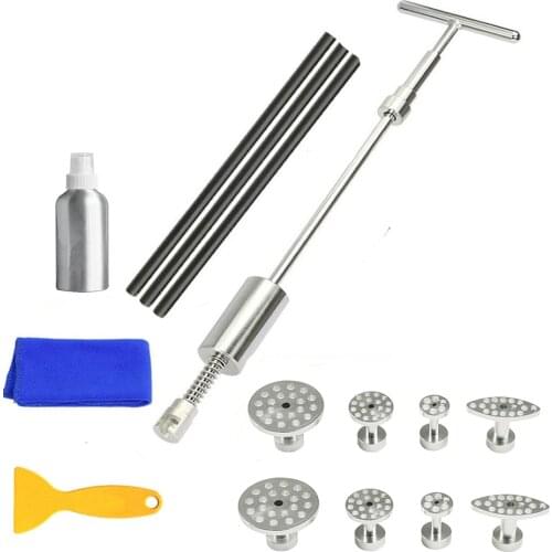 PDR Tools Paintless Dent Repair Slide Hammer Reverse Hammer Dent Puller Suckers Suction Cup Glue Tabs Tools Kit