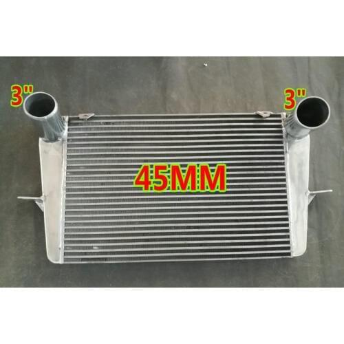 45MM FOR Ford Sierra RS Cosworth ESCORT RS500 Front Mount Alloy Intercooler with 3" In/Out