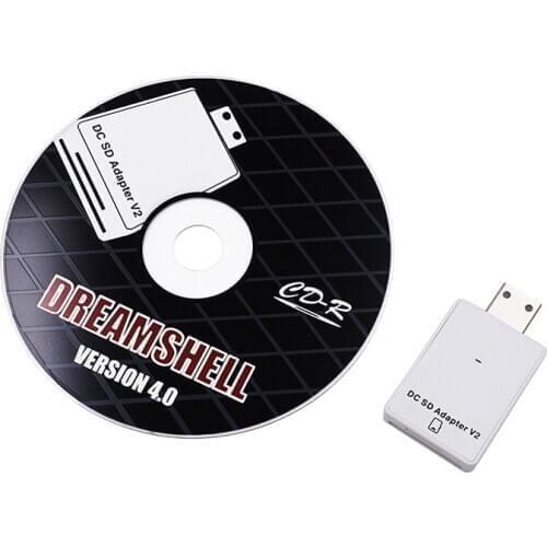 SD /TF Card Reader Adapter with CD for Sega Dreamcast Dreamshell V4.0 Game Console Accessories