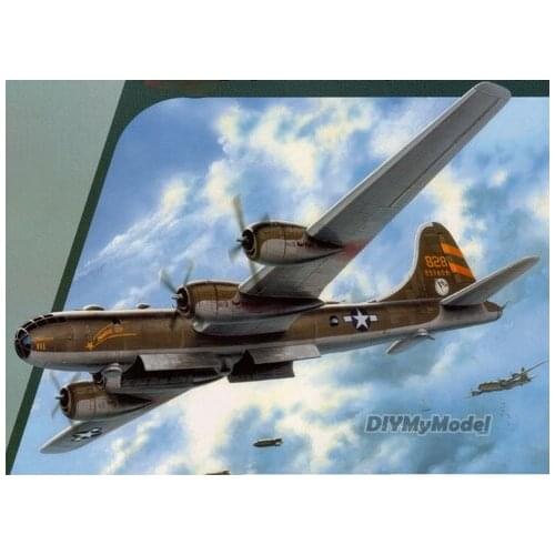 DIYMyModeI USA B-29 Superfortress DIY Handcraft Paper Model KIT Handmade Toy Puzzles Gift Movie props