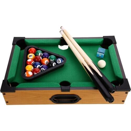 23.5x35x7cm Billiards Table Balls Set Small Cue Balls Full Set billiard Balls Board Game Equipment Accessories for Family
