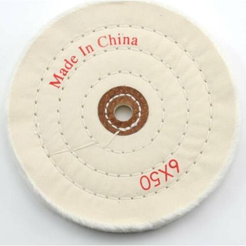1pc 150mm Wheels Buffing Polishing Wheel Cotton Lint Cloth Buffing Wheel Gold Silver Jewelry Mirror Polishing Wheel