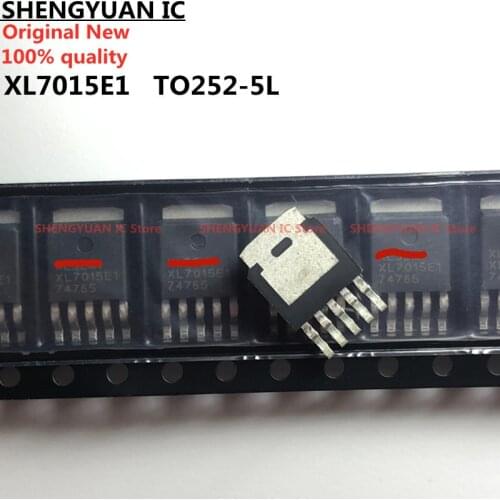 5-10 pcs XL7015E1 TO252-5 XL7015 7015E1 7015 0.8A 150KHz 80V Buck DC to DC Converter 100% new imported original 100% quality