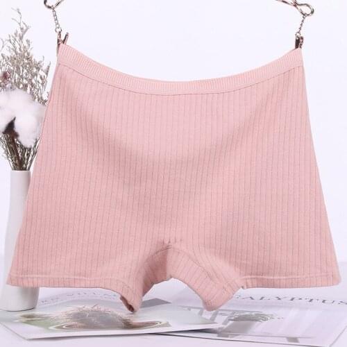 High Elastic Seamless Women Safety Short Pants Tights For Girls Safety Pants Under Skirt Shorts Cotton Ladies Boyshort Underwear