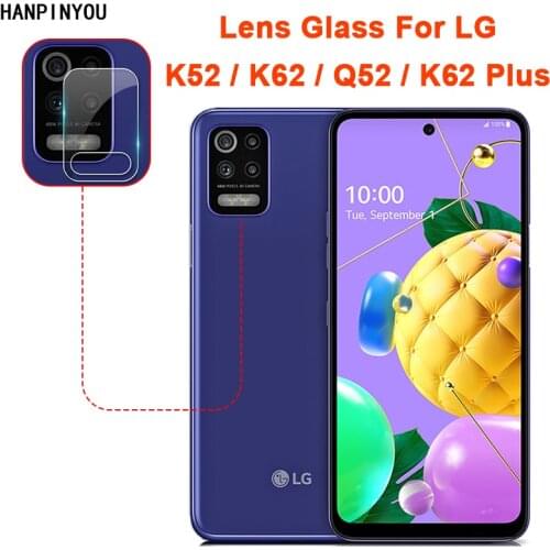 For LG K42 K52 K62 Q52 K62 Plus Brazil Clear Ultra Slim Back Rear Camera Lens Protector Cover Tempered Glass Protection Film