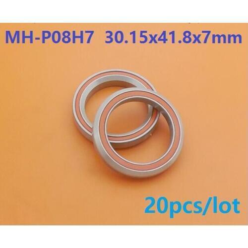 20pcs MH-P08H7 30.15x41.8x7 mm deep groove ball bearing for bicycle bottom bracket bearing 30.15*41.8*7