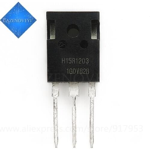 5pcs/lot IHW15N120R3 IHW15N120 H15R1203 15N120 TO-247 15A 1200V new original In Stock