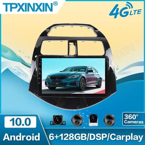 Android 10 Car Multimedia Player For Chevrolet Spark (M300) 2010-2016 Car GPS Navi Radio Navi Stereo IPS Touch Screen Head Unit