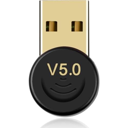 Wireless 5.0 Bluetooth USB Adapter Bluetooth Dongle Bluetooth Transmitter USB Adapter for Computer PC Laptop Wireless Mouse