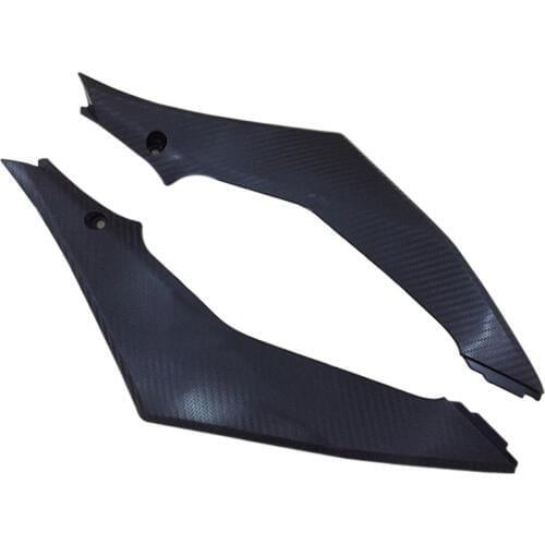 Black Unpainted Fairing Parts Fuel Tank Side Fairing Panel Gas Tank Cover For Suzuki GSXR1000 2007-2008 K7 GSXR 1000 07 08