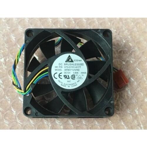 For Delta 7020 70x70x20mm 7CM AFB0712VHD DC 12V 0.40A 4-line PWM Intelligent Temperature Control Ball Bearing Cooling Fan