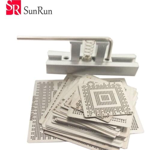 For Laptop 139 pcs /set Bga Reballing Stencil Template Kit