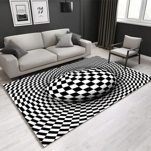 Carpet Doormat 3D Floor Mats Dining Room Area Rugs Anti Slip Living Room Rugs Home Decor