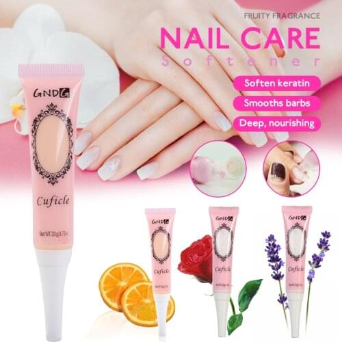 20 G Nail Softener Oil Natural Plant Essential Dead Skin Cuticle Nourish Softening Cream Basic Nail Care Manicure Random Scent